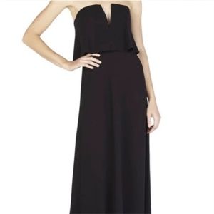 BCBG Black Strapless Gown - 4